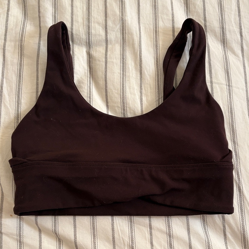 Lululemon Athletica Brown Sports Bra